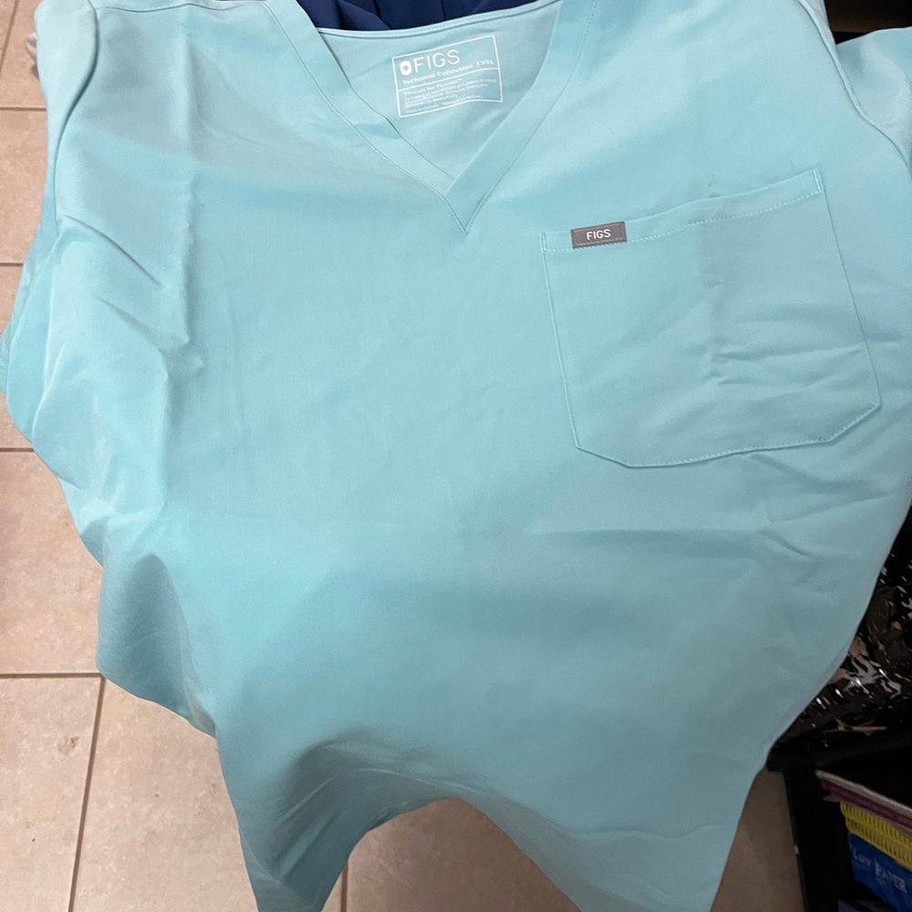 Fig Scrub shirt